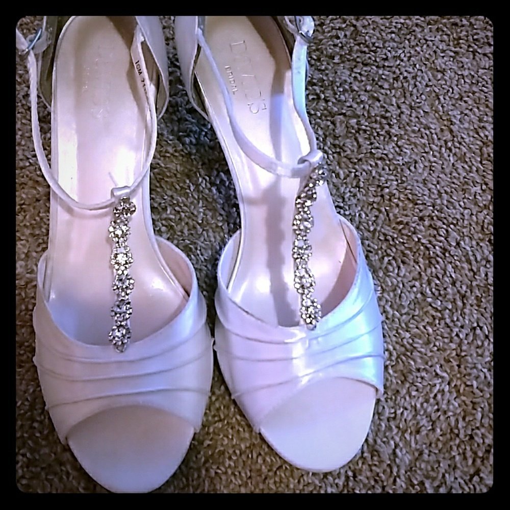 White Bridal Shoes